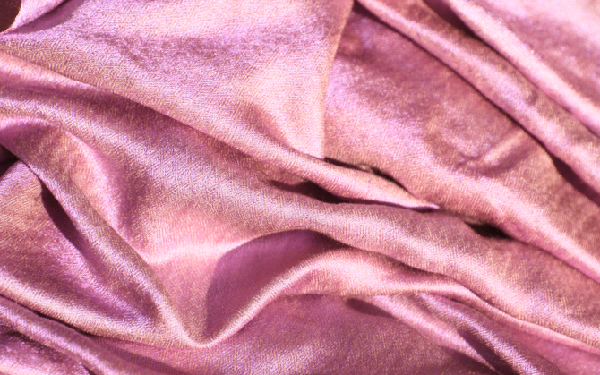 pink satin fabric