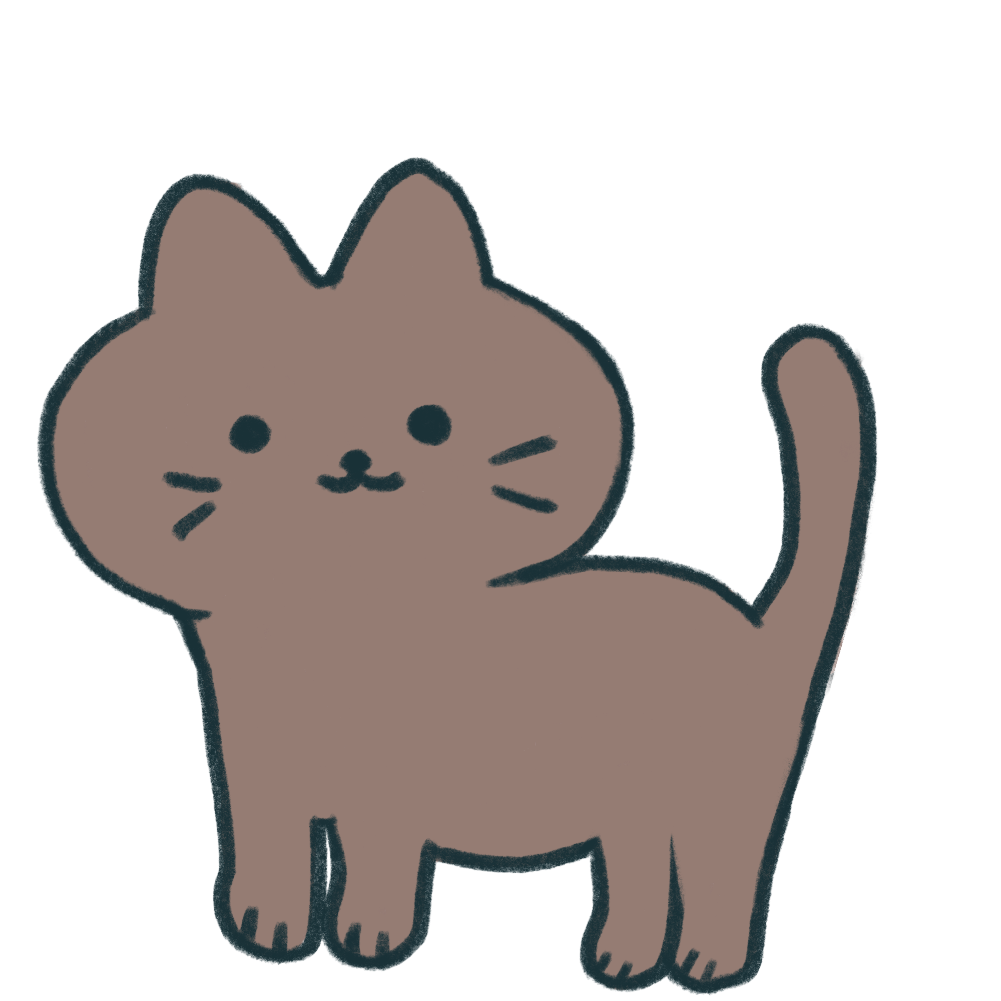 illustration of a cat